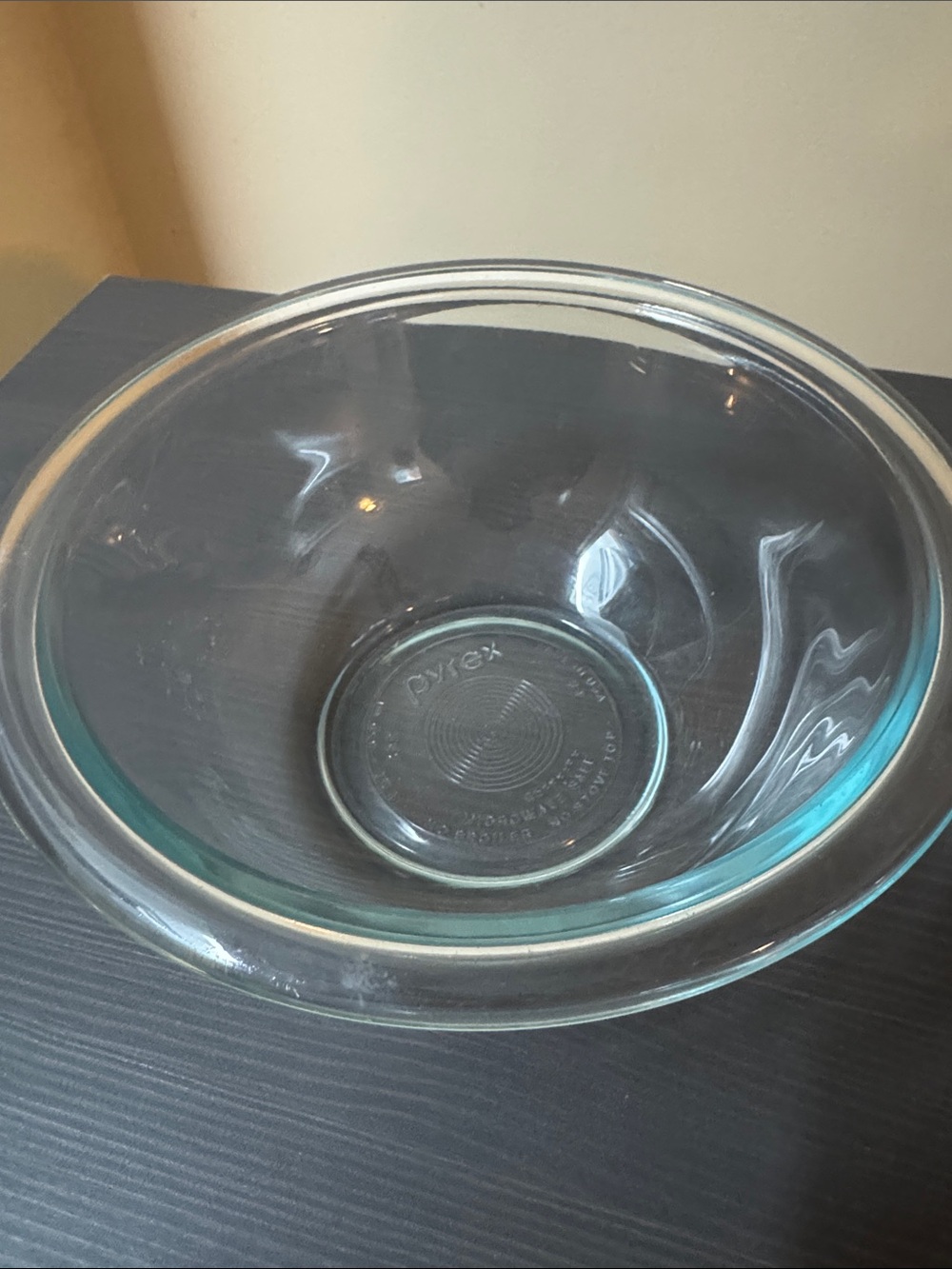 Pyrex dish 322 1QT glass‎ mixing bowl